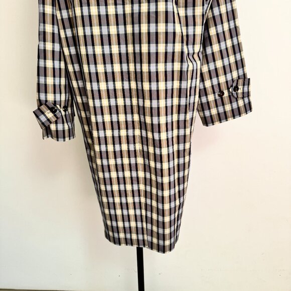 The Row Women’s Tavishina checked silk-blend coat - Picture 8 of 12